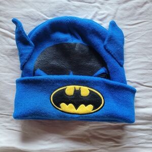 Blue Batman Beanie with Logo
